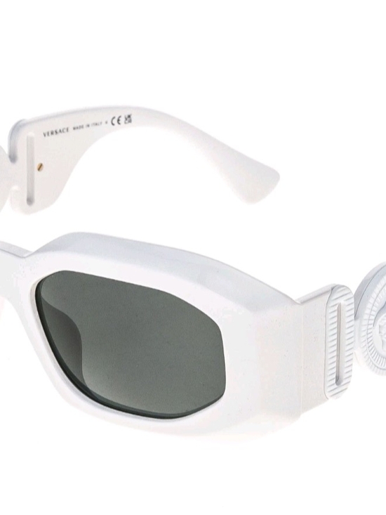 VERSACE VE4425U BIGGIE Medusa MAXI HIP Emblem 4425 White Unisex Sunglasses main image 7